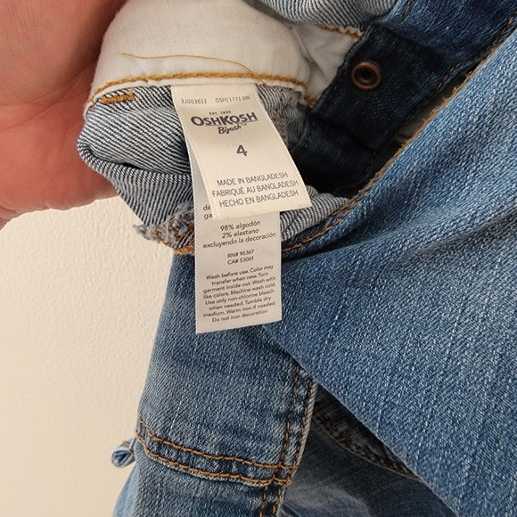 Denim overall dress - Picture 3 of 3